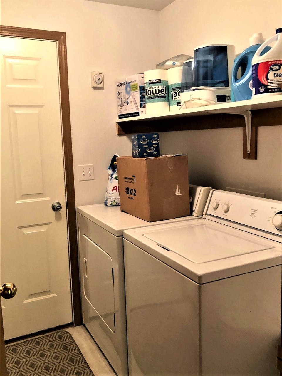 laundry room - washer & dryer included
